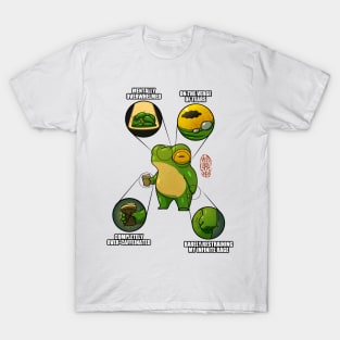 Stressed out frog dinghuart T-Shirt